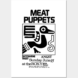 Meat Puppets Concert Flier B Posters and Art